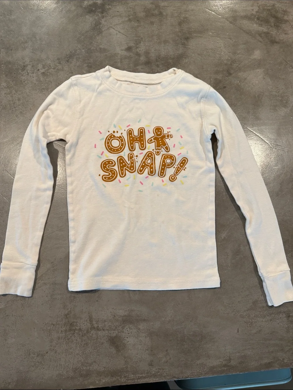 Old Navy Pink & White Gingerbread 